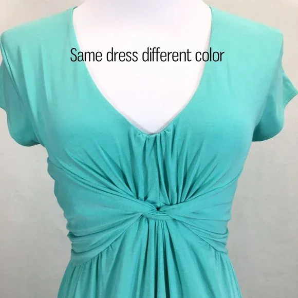 Garnet Hill Twist Front Dress - Picture 5 of 14